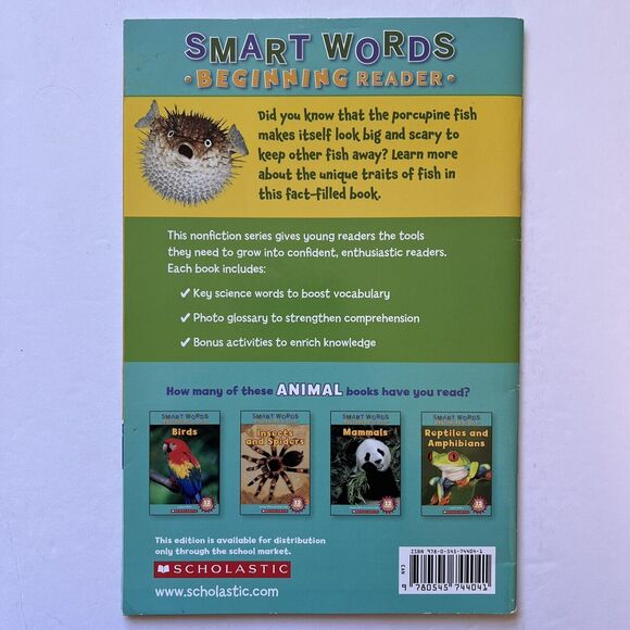 Set of 5 Smart Words Beginning Reader Childrens Books Nature Paperback - Picture 4 of 16
